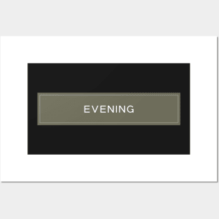 Evening Posters and Art